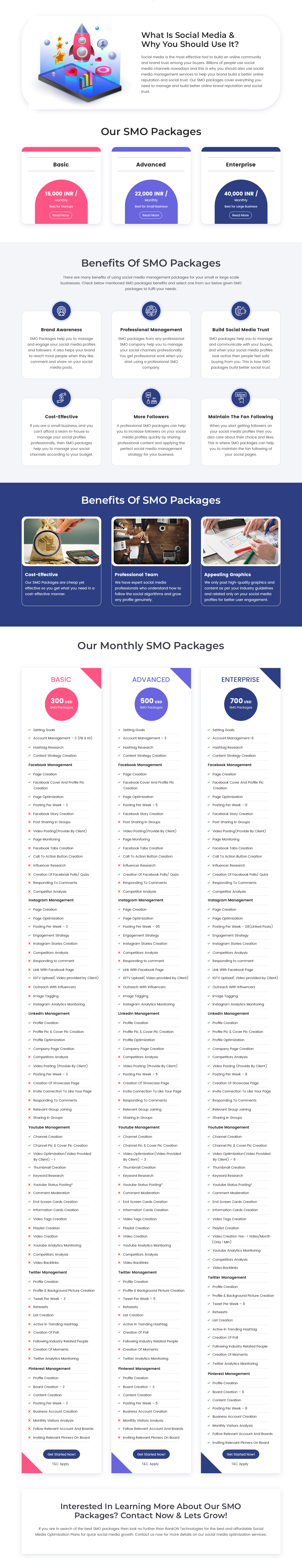 smo packages